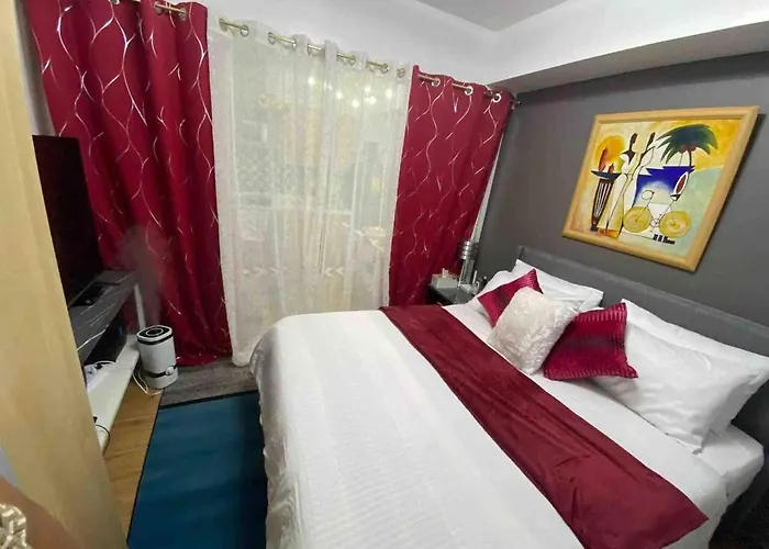 Apartamento Cozy 1br Cityview With Balcony And Near Airport