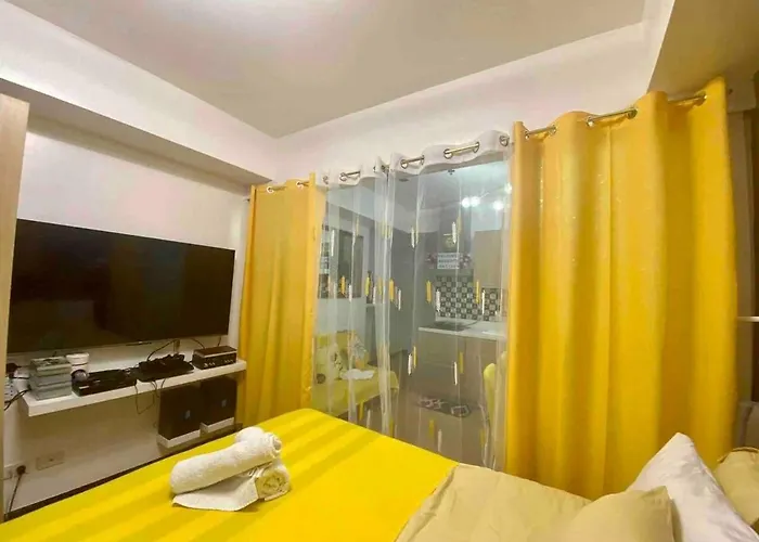 Apartamento Cozy 1br Cityview With Balcony And Near Airport *